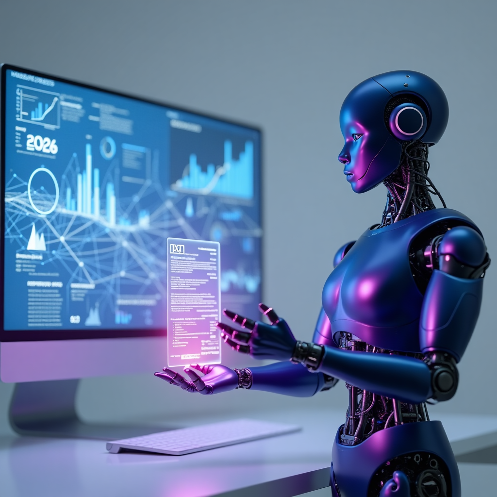 How AI is revolutionizing recruitment: Smart systems analyzing candidate profiles in real-time.